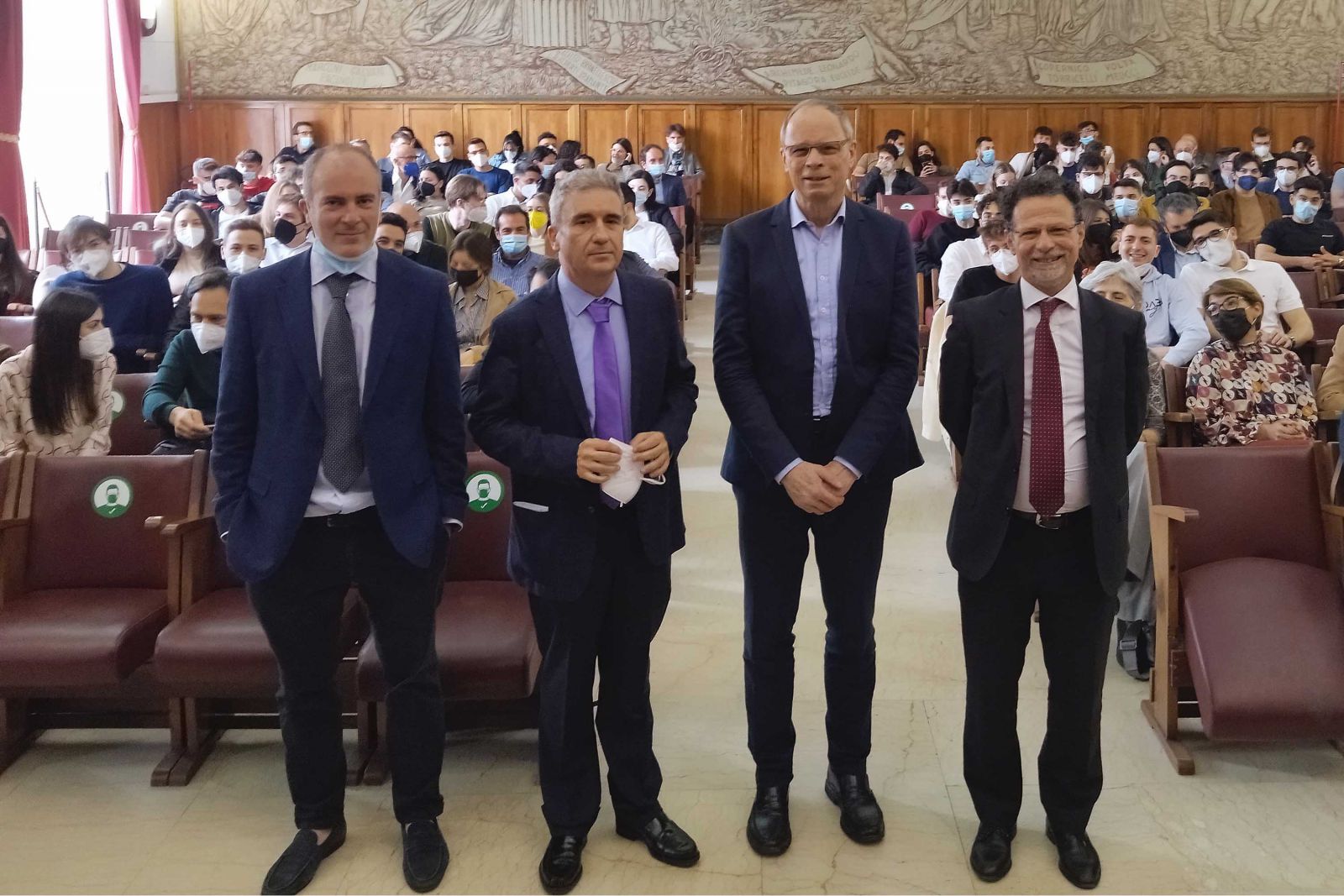 Premio Nobel Jean Tirole, un momento della cerimonia