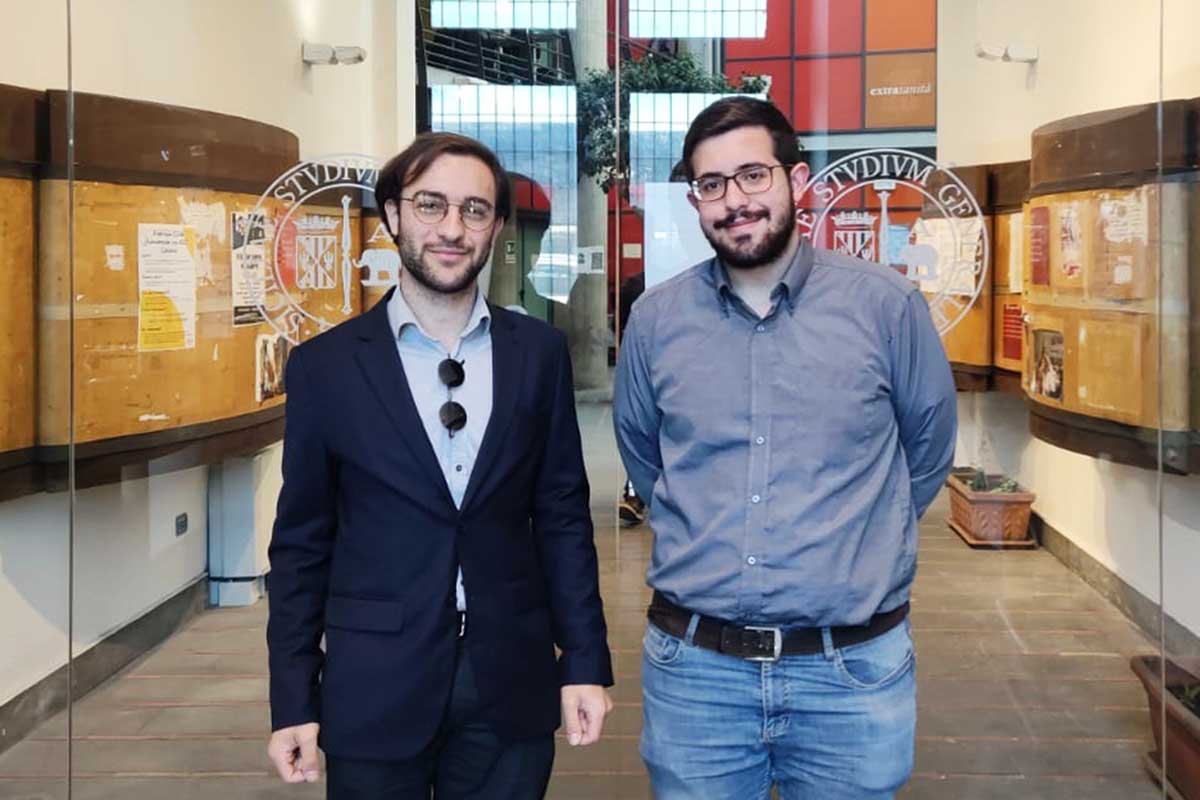 da sinistra Manuel De Maria e Federico Rosa