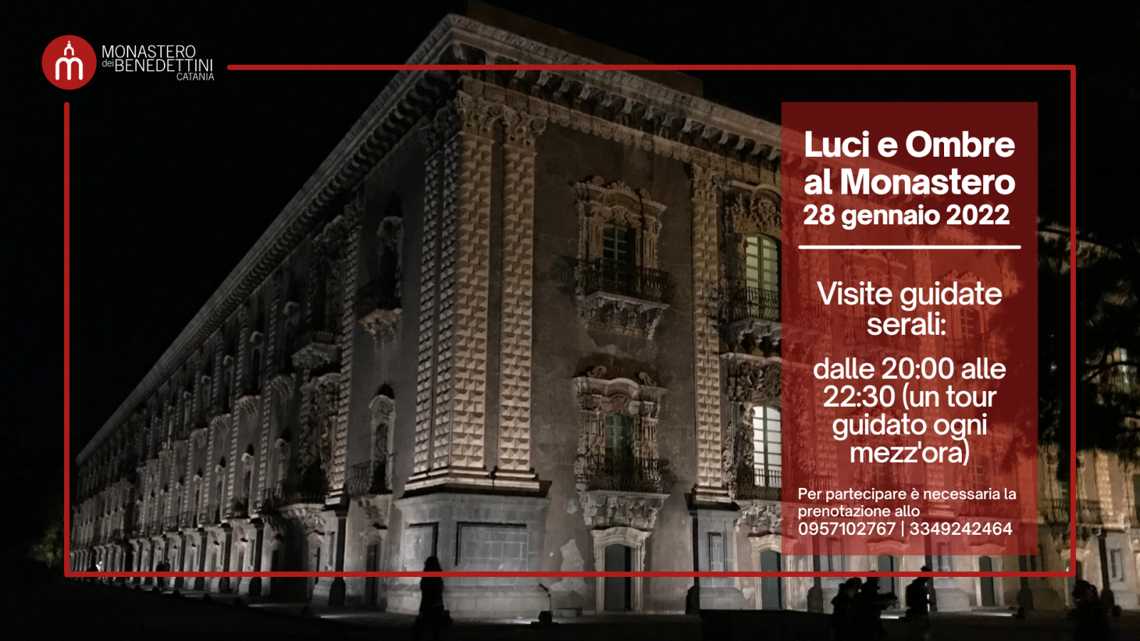 monastero dei benedettini Luci e ombre