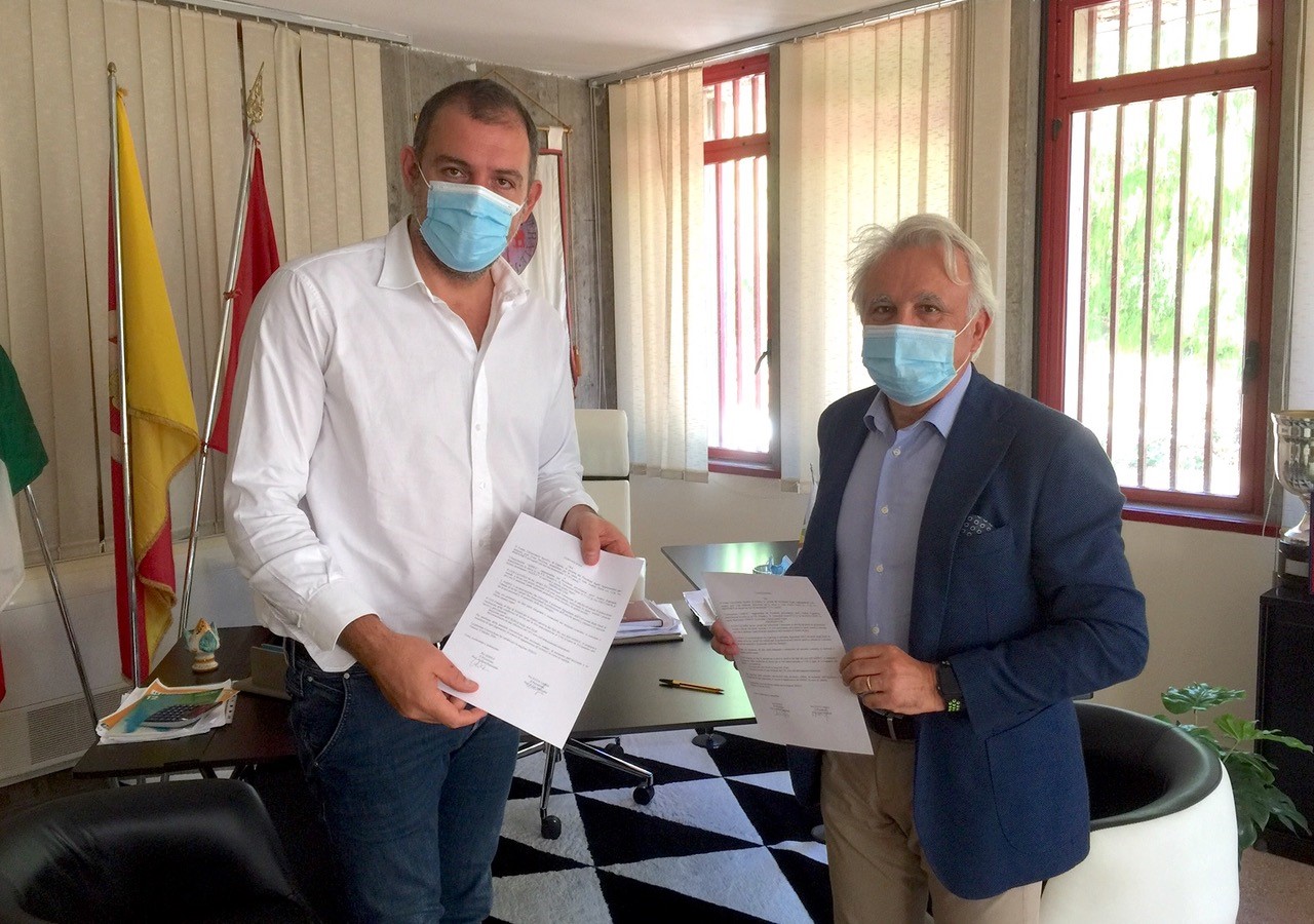 Da sinistra Luigi Mazzone e Andrea Rapisarda