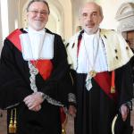 Il rettore con il prof. Giuseppe Sessa, presidente della Scuola Facoltà di Medicina