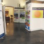 Alcuni pannelli della mostra