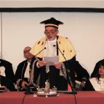 Il rettore Francesco Basile dichiara aperto l'anno accademico 2017-2018