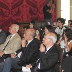 Il procuratore capo di Catania Carmelo Zuccaro con il magistrato Giuseppe Ayala