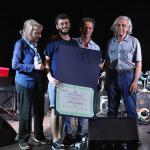 Nella foto la consegna del premio a Marco Giunta (foto Alfredo La Rocca)