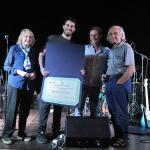 Nella foto la consegna del premio a Samuele Pio Lipani (foto Alfredo La Rocca)