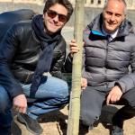 I familiari del prof. Lentini