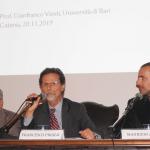 Da sinistra i docenti Viesti, Priolo e Avola