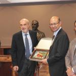 Il rettore Francesco Basile e il prof. Zhu Tong