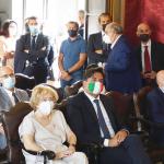 Il prefetto Maria Carmela Librizzi e il sindaco Salvo Pogliese