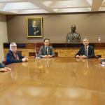 Un momento della conferenza stampa