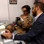 I docenti Anna Gueli e Carlo Trigona