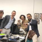 I docenti Anna Gueli e Carlo Trigona con lo staff