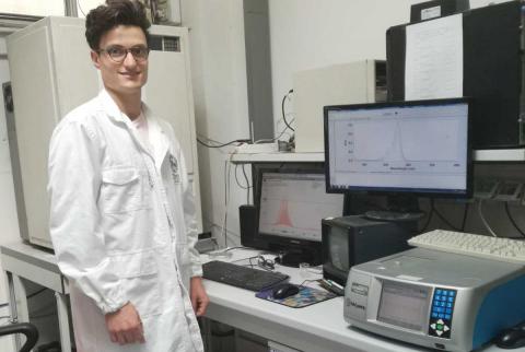 Il dottorando Angelo Nicosia