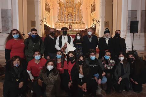 il gruppo “Nanareddi” con gli studenti e i docenti del corso di laurea in Scienze del turismo