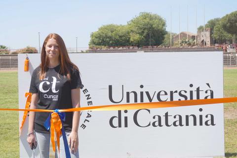 La studentessa Jessica di Economia e Impresa