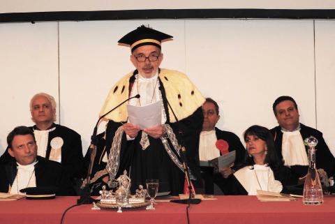 Il rettore Francesco Basile