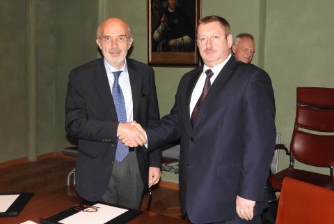 Francesco Basile e Vadim Babushkin Anatolyevich