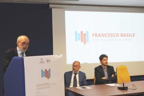 Il rettore Francesco Basile