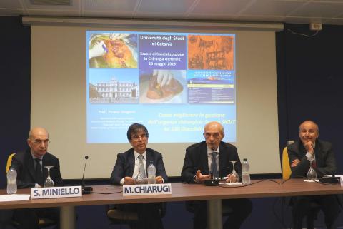 Nella foto da sx: Guido Basile, Massimo Chiarugi, Francesco Basile, Franco Stagnitti