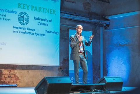 L'intervento dell'ing. Roberto Corsini a Riga