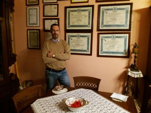 Giovanni Campagnolo e le sue numerose pergamene di laurea