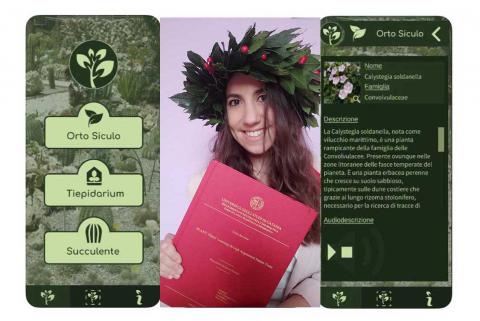 L'app e l'inventrice Giulia Barchitta