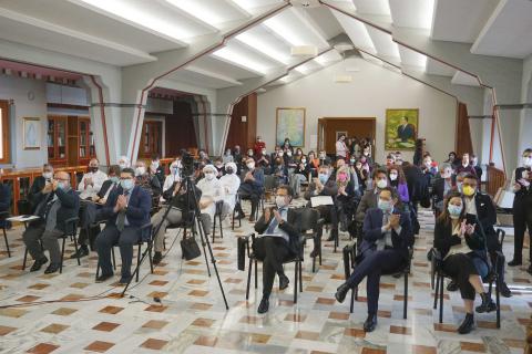 Un momento dell'incontro