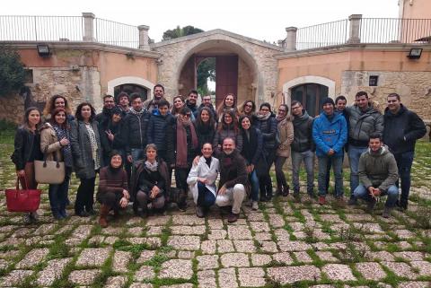 Studenti e docenti a Ragusa