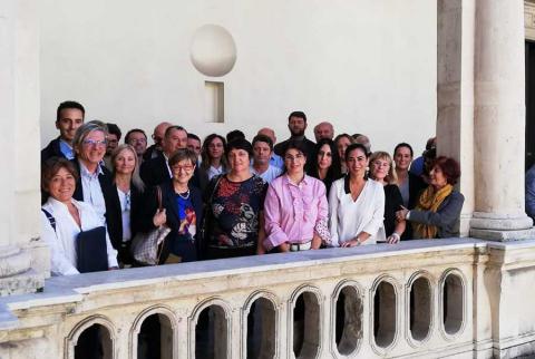 I rappresentanti dei partner del progetto