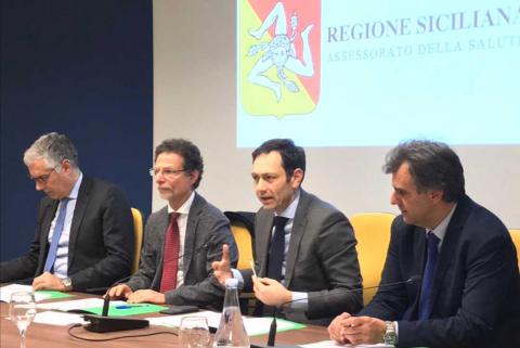 L'intervento dell'assessore regionale Ruggero Razza