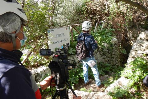 L'ingresso della Grotta Monello