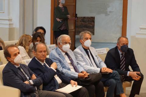 da sinistra Fabrizio Siracusano, Giorgio Lattanzi, Giulio Illuminati, Glauco Giostra e Francesco Siracusano