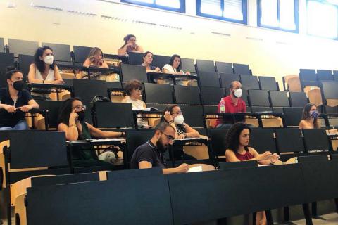 Un momento del workshop