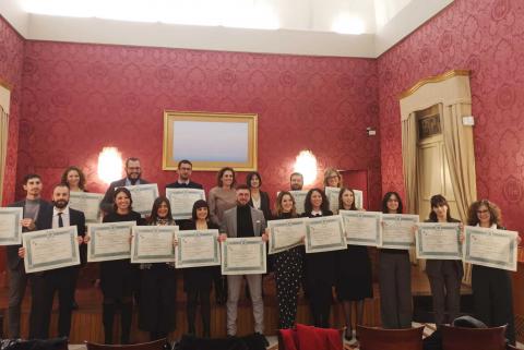 I 19 diplomati del master 