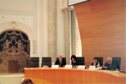 Il tavolo dei relatori