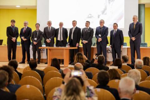 I rettori presenti all'Assemblea generale di EUNICE