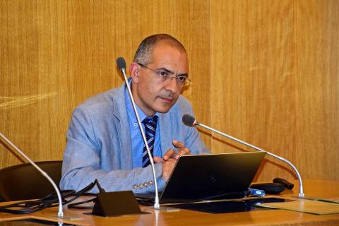 In foto il prof. Sebastiano Battiato