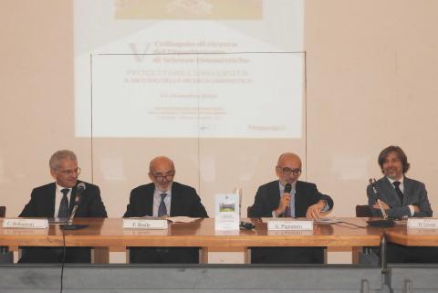 Da sinistra Bellantoni, Basile, Pignataro e Livon