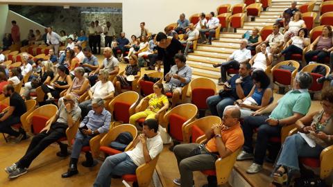 Il personale tecnico-amministrativo che ha assistito al dibattito