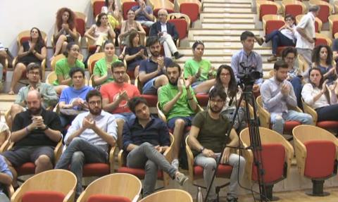 Studenti presenti all'incontro