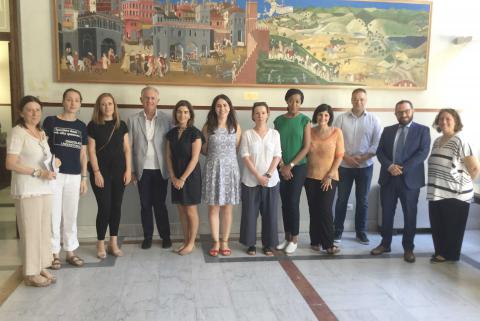 I referenti dell’Università di Catania, del Cimea e i valutatori