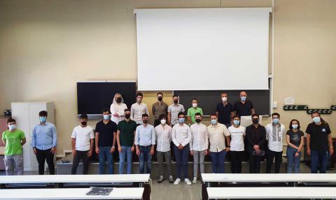 I premiati della Cyberchallenge Catania