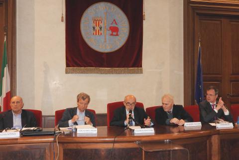 I relatori del convegno