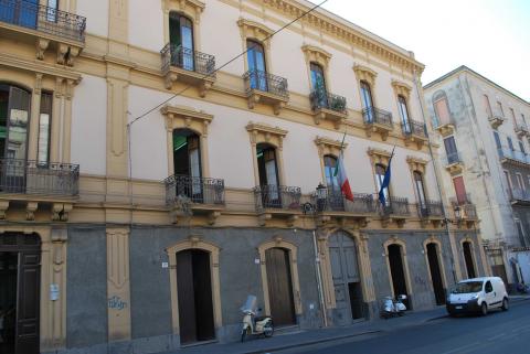 Sede dell'Ersu Catania in via Etnea