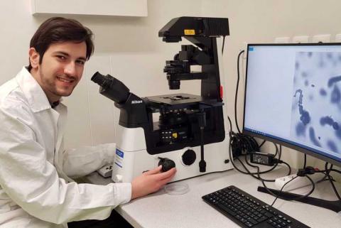 Il ricercatore Mario Urso