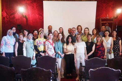 I partecipanti alla Staff Week organizzata dall'Università di Catania