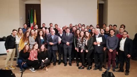 Autorità, docenti e studenti presenti al convegno