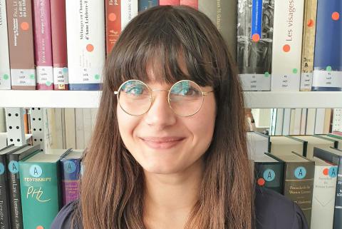 La dottoranda Giorgia Lo Tauro