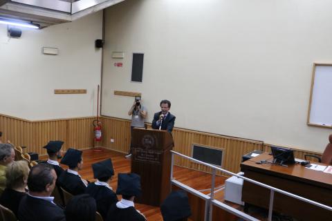 un momento del graduation day